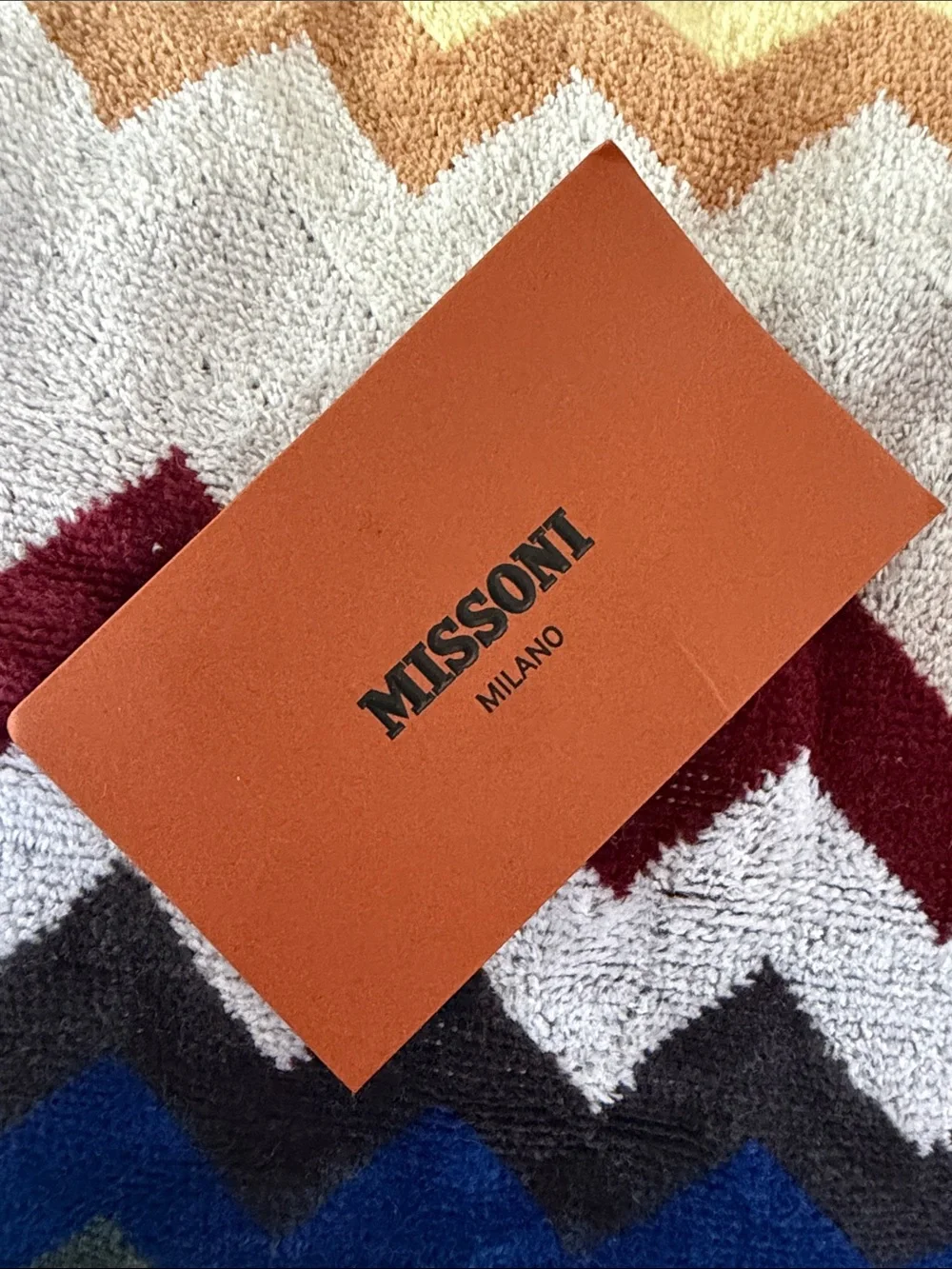 NIB Missoni Home CYRUS Bath Sheet Beach Towel